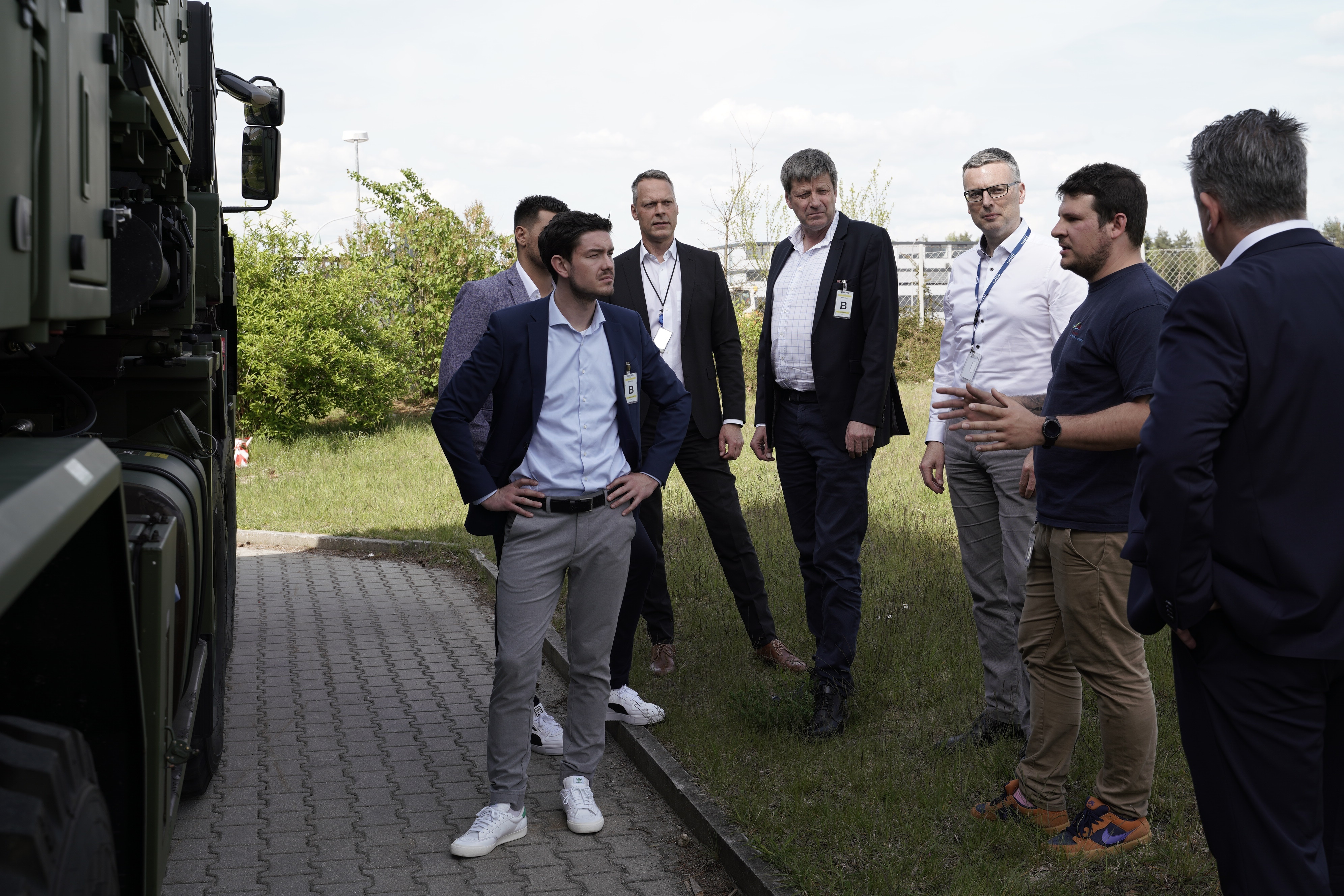 Nils Gründer macht sich eigenes Bild von deutscher Spitzen-Wehrtechnik