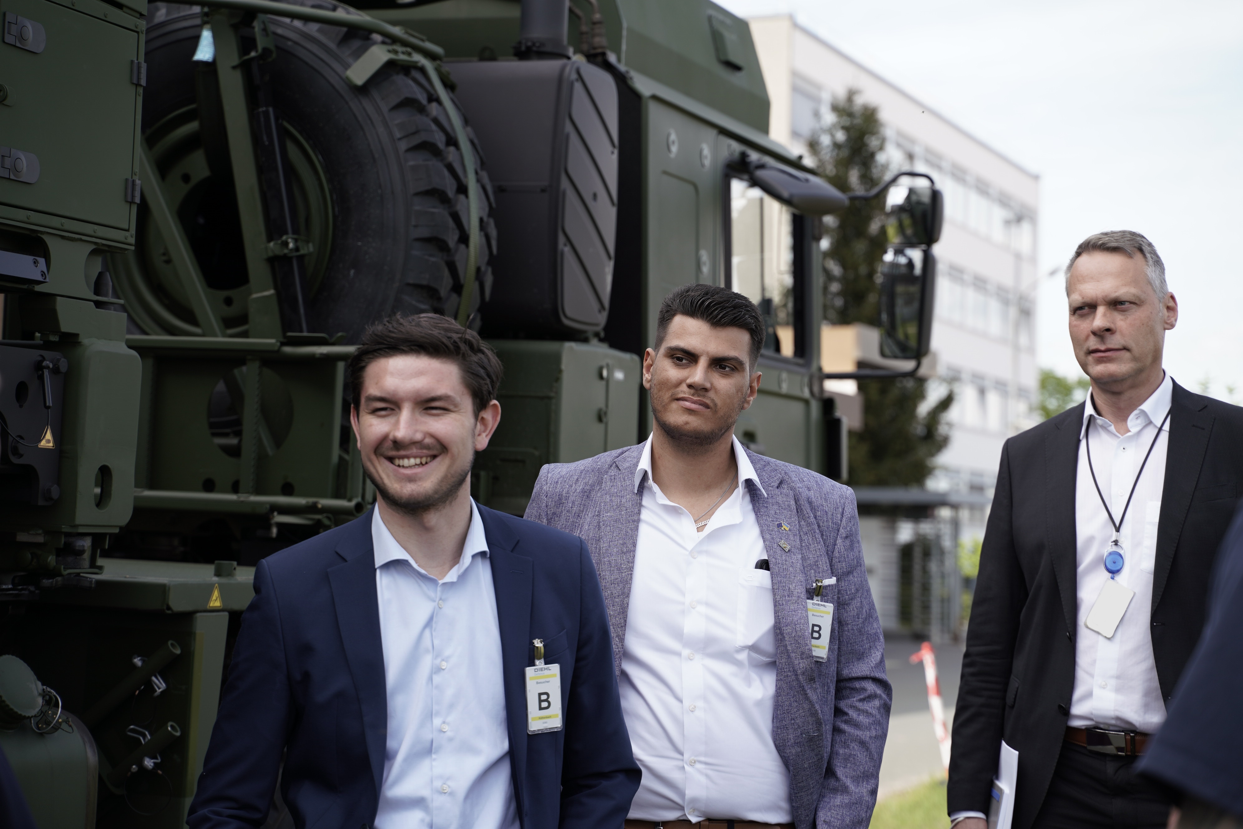 Nils Gründer macht sich eigenes Bild von deutscher Spitzen-Wehrtechnik